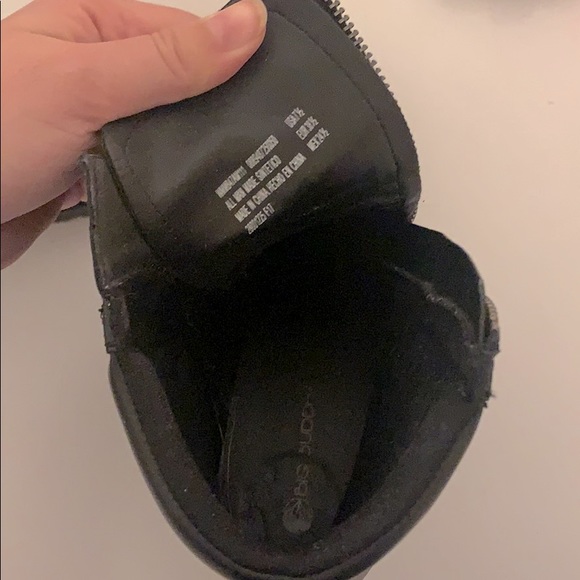 Chunky Black Combat Boots - Picture 3 of 3